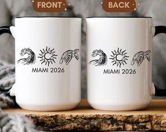 Summer Mug – Personalized Mug featuring your vacation destination, the beach, a family trip, or a matching set.