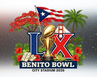 LX Benito Bowl DTF Transfer, Ready to press DTF, Ready For Press Heat Transfers, High Quality, Direct To Film