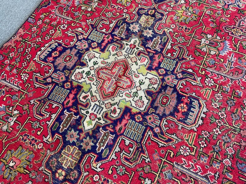 Aesthetic Rug Background Turkish Rug- Large Rug Vintage Area Rug - Runner Rug - Aesthetic ...