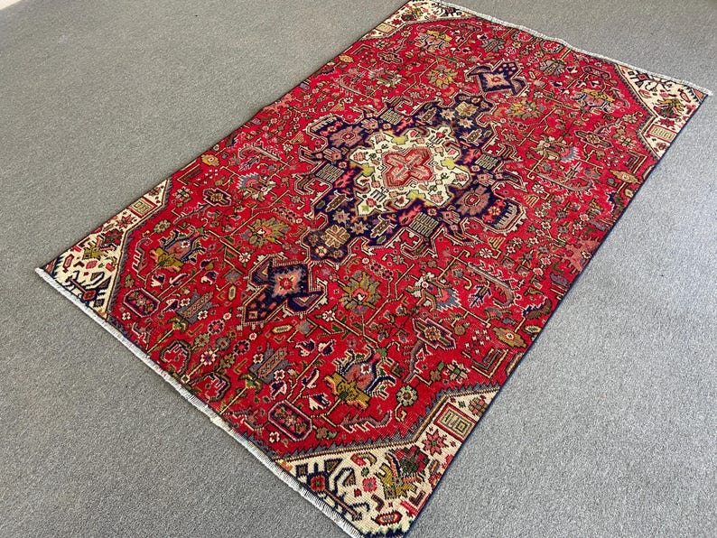 Aesthetic Rug Background Turkish Rug- Large Rug Vintage Area Rug - Runner Rug - Aesthetic ...