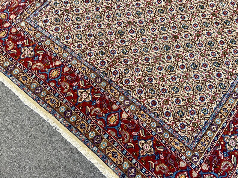 Turkish Rug Vintage Area Rug- Large Persiani Rug- Wool Turkish Unique ...