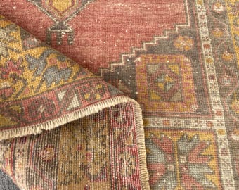 Persiani Antique rug--- Vintage rug--- Modern Hand Made rug--- Oriental Floor rug--- Turkish Area rug--- Persiani Luxury rug 3.7x5.4 Ft Rug