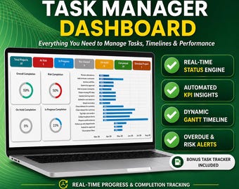 Aufgabentracker - Projektplaner - Expanded Edition - Gantt Visuell