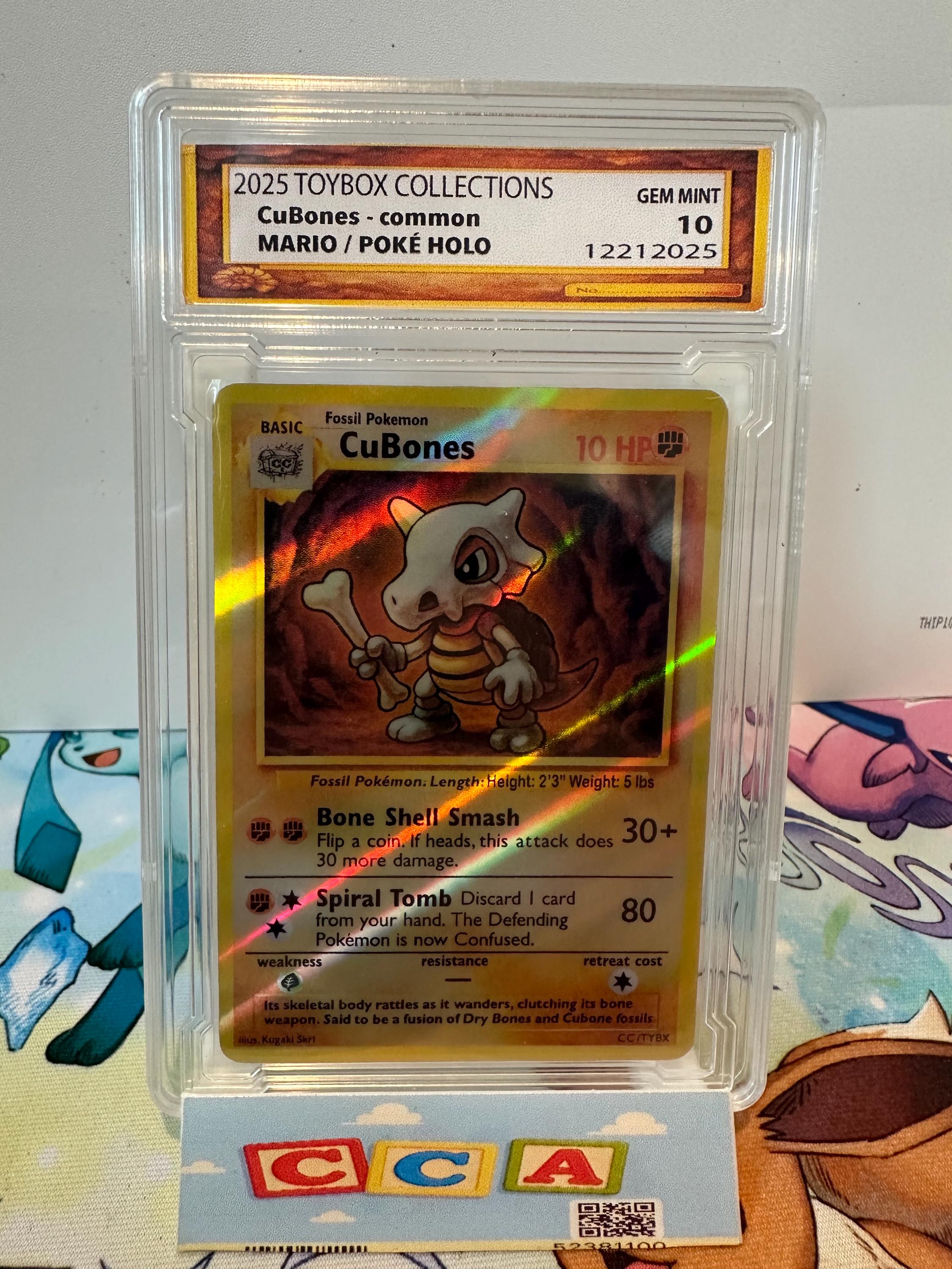 cubone graded card Cubone 0407 07 Chinese (Graded) Case