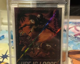 UCE está SUELTO - Tarjeta coleccionable personalizada de Troy Polamalu
