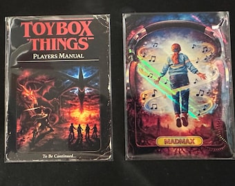 Set de fan art personalizado de Stranger Things “TOYBOX THINGS” (12 personajes)