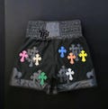 Handmade Personalized Boxing Shorts | Pro Quality Boxing Fighting Training Trunk With Leather Crosses product logo