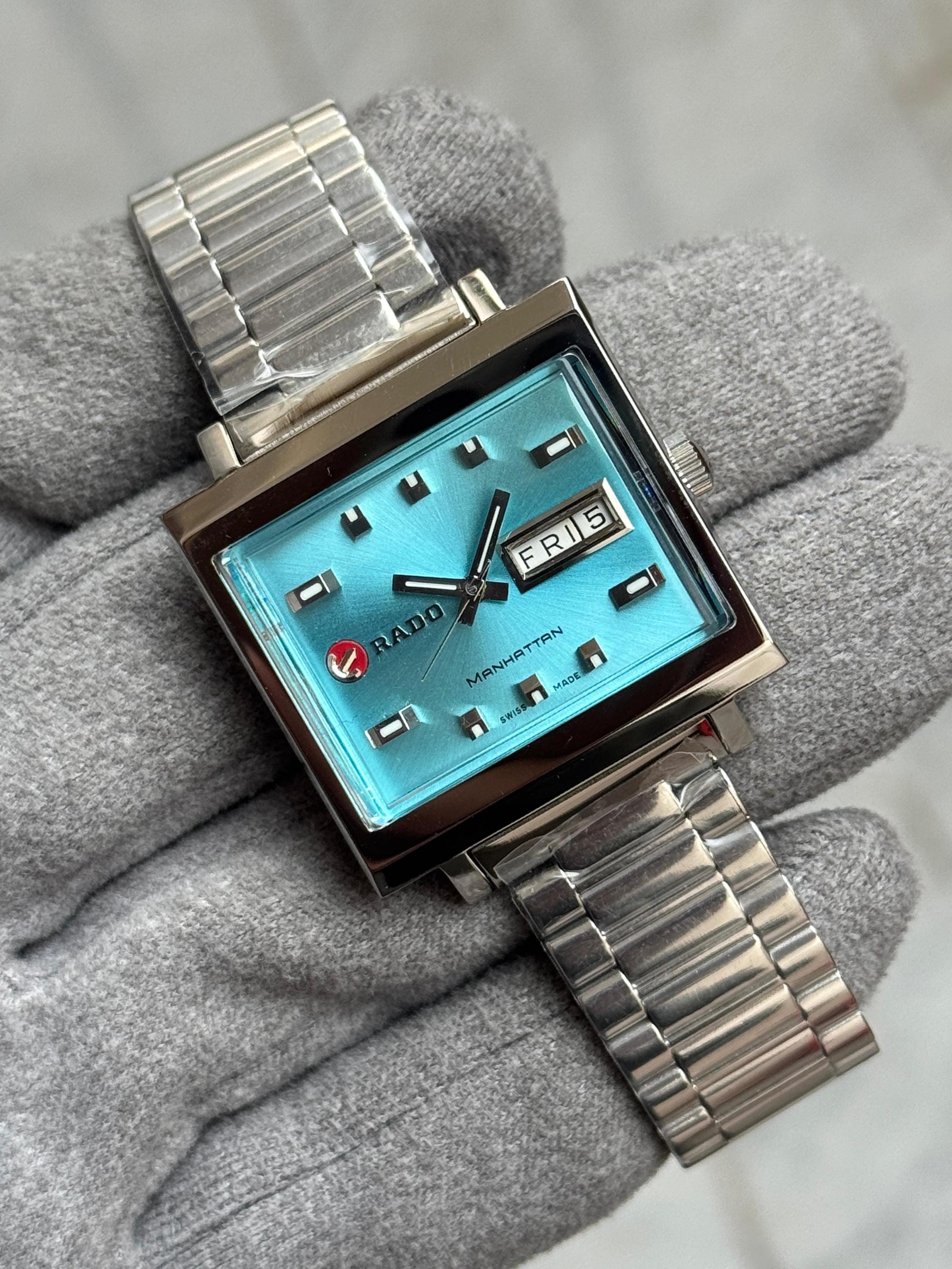 RADO 高級腕時計 グレー　古傷ありヴィンテージ時計 RADO 高級腕時計 グレー 古傷ありヴィンテージ時計
