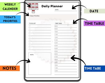 Daily Life Planner, Minimalist PDF