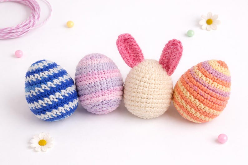 Amigurumi Easter Egg Crochet Patterns | 6-in-1 Bundle (PDF Pattern) - Etsy