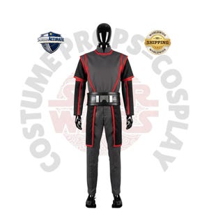 Gar Saxon Cosplay Underdräkt | Mandalorian Super Commando Flygdräkt | Star Wars Kostym