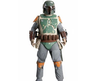 Boba Fett Light Grey Jumpsuit Set | Book of Boba Fett | Custom Cosplay Suit
