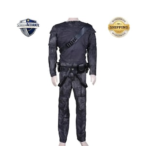 Boba Fett 1313 Cosplay Kostüm | Star Wars Konzeptkunst Anzug | Prototyp einer mandalorianischen Rüstung | Leder Drifter Rig