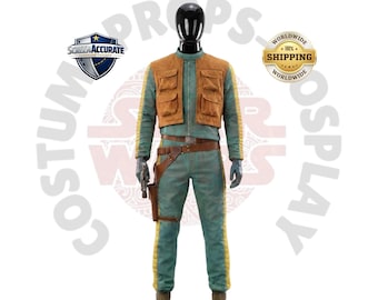 Greedo Cosplay Costume | Rodian Bounty Hunter Suit | Star Wars Halloween | Mos Eisley Cantina Outfit