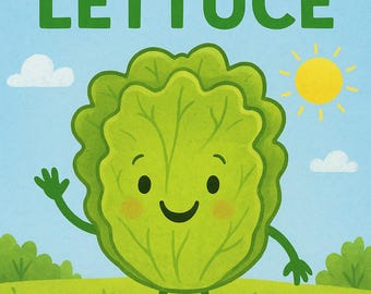 Lettuce Children's Book – Fun Healthy Eating Story (PDF Format