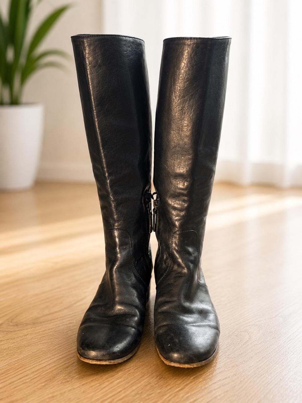 Prada Vintage Boots - Etsy