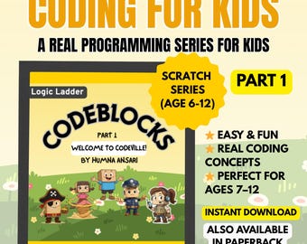 CodeBlocks Parte 1: Benvenuti a Codeville (Scratch Coding per bambini)