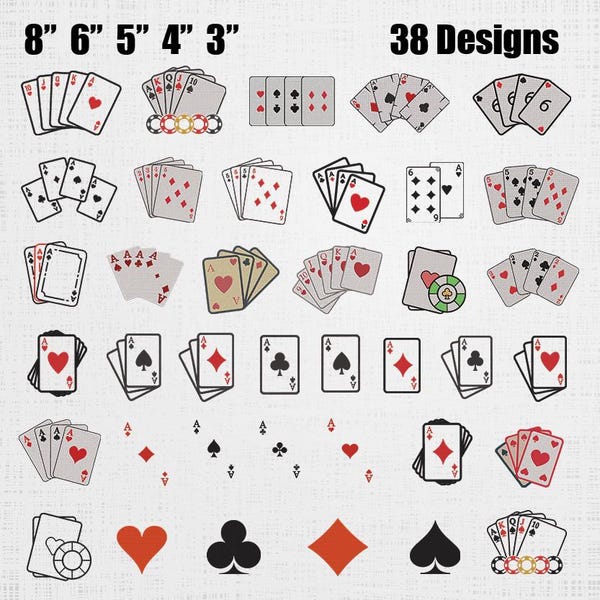 Card Game Sewing Pattern - Etsy