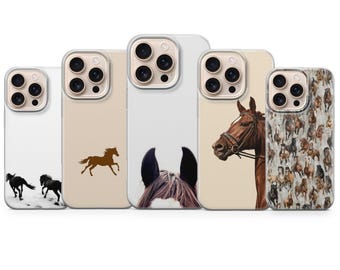 Coque de portable Animal Western pour iPhone 17 Pro Max, 16e, 15, 14, 13 et Samsung S25 Ultra, S24 FE, A56, A16, Pixel 10 XL, 9a, 8, 7, 6
