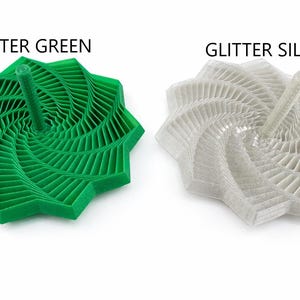 Fidget Star with Handle, Hypnotic Spinning Toy, 3D Printed Sensory Desk Fidget, Stress Relief Gift for Teens & Adults image 11