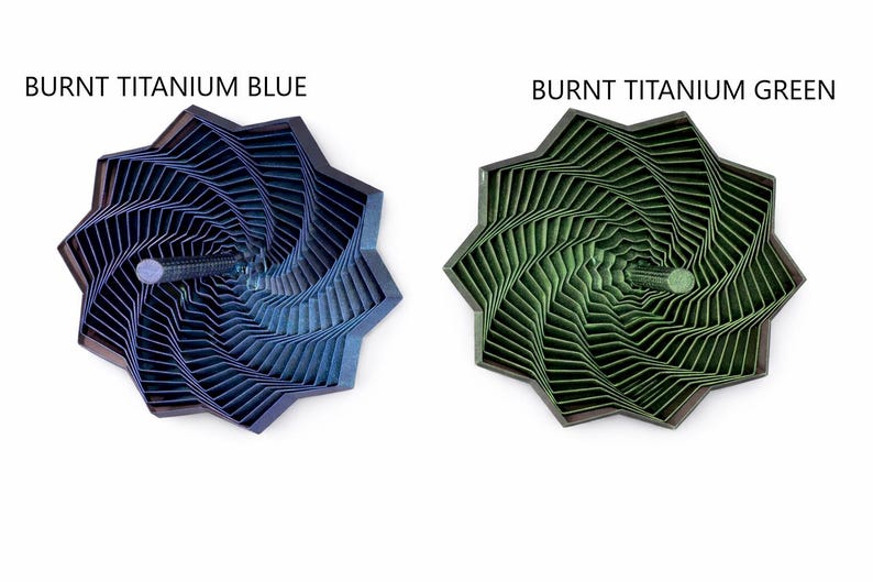 Fidget Star with Handle, Hypnotic Spinning Toy, 3D Printed Sensory Desk Fidget, Stress Relief Gift for Teens & Adults image 8