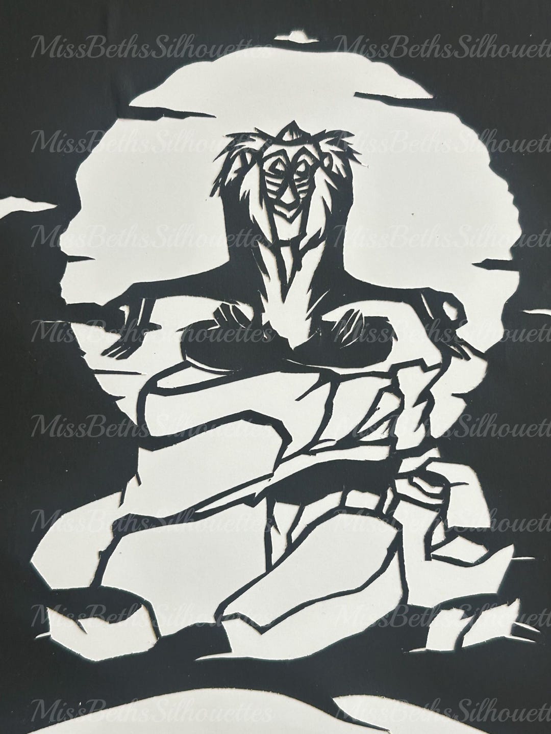Rafiki, Lion King Inspired Silhouette .SVG - Etsy Australia