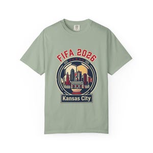 FIFA 2026 Kansas City skyline T-Shirt | Soccer Tournament Tee image 3