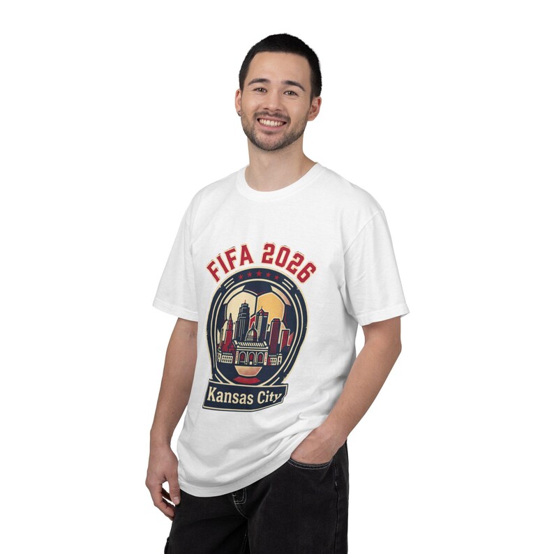 FIFA 2026 Kansas City skyline T-Shirt | Soccer Tournament Tee image 11