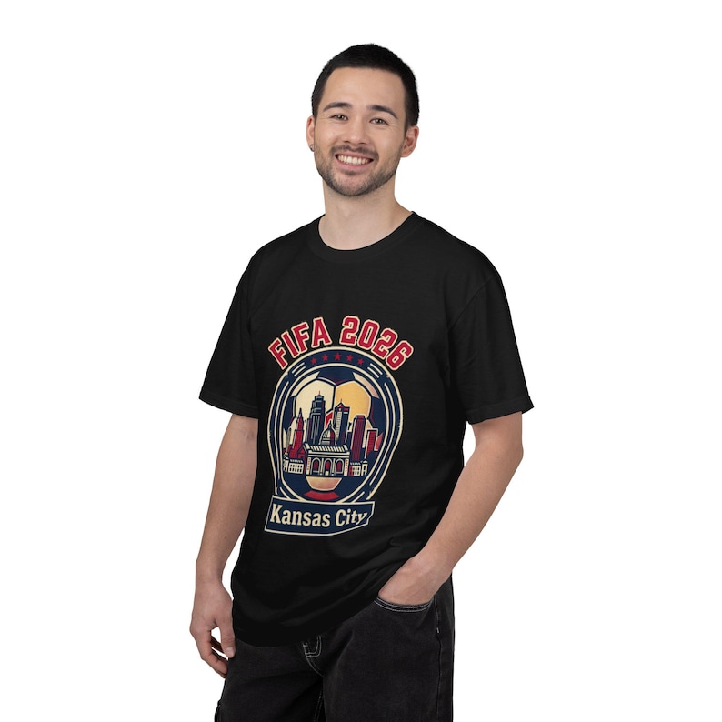 FIFA 2026 Kansas City skyline T-Shirt | Soccer Tournament Tee image 15