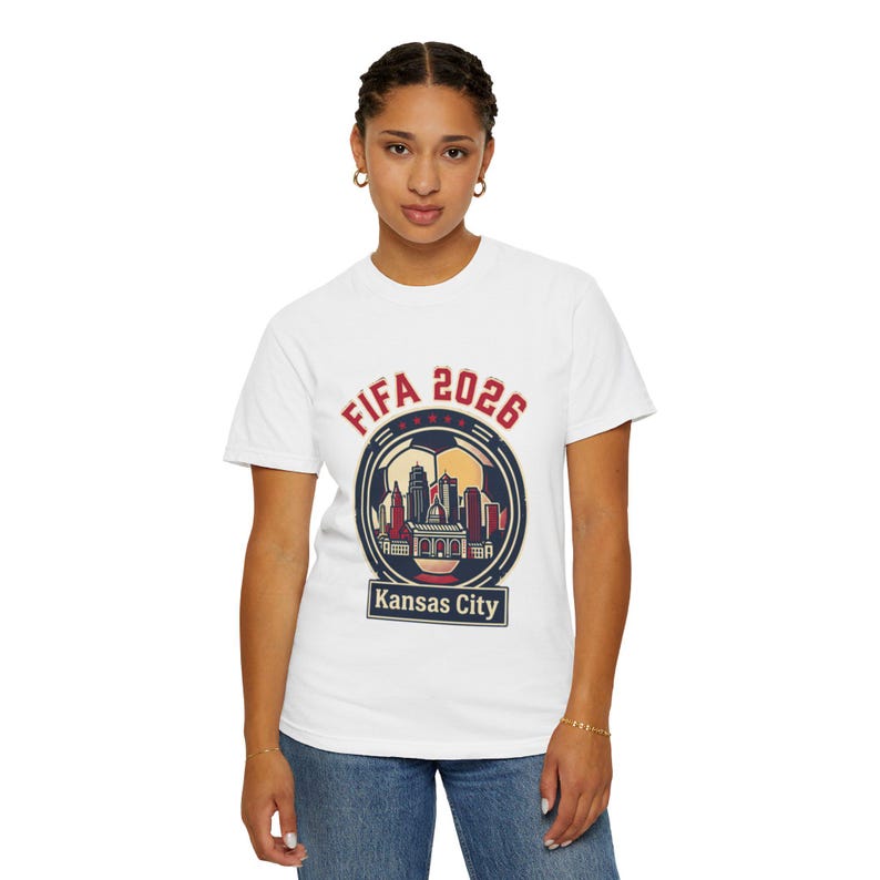 FIFA 2026 Kansas City skyline T-Shirt | Soccer Tournament Tee image 16