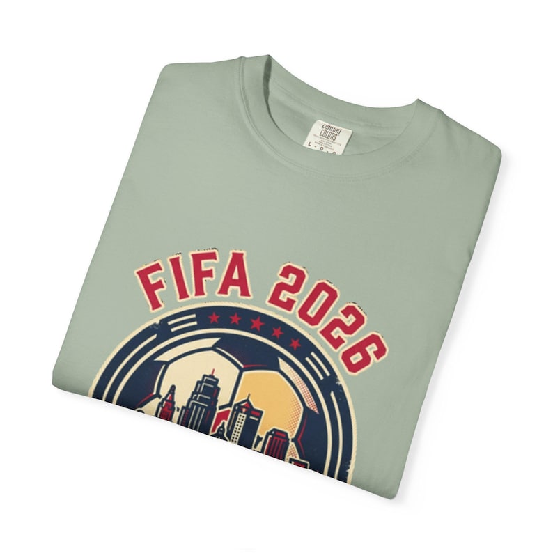 FIFA 2026 Kansas City skyline T-Shirt | Soccer Tournament Tee image 9