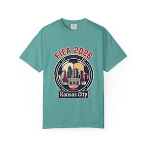 FIFA 2026 Kansas City skyline T-Shirt | Soccer Tournament Tee image 4