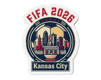 FIFA 2026 Kansas City Skyline Magnet