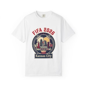FIFA 2026 Kansas City skyline T-Shirt | Soccer Tournament Tee image 1