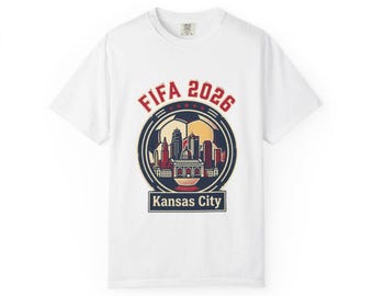 FIFA 2026 Kansas City skyline T-Shirt | Soccer Tournament Tee