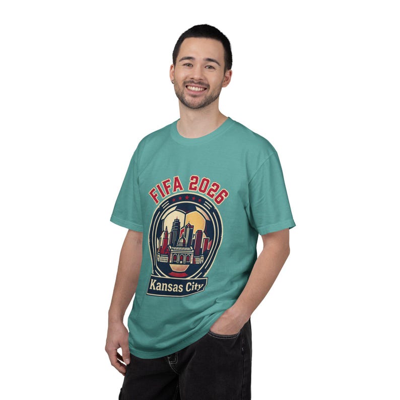 FIFA 2026 Kansas City skyline T-Shirt | Soccer Tournament Tee image 13