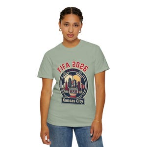 FIFA 2026 Kansas City skyline T-Shirt | Soccer Tournament Tee image 19
