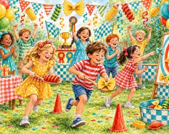 Printbaar pastafeestpakket | Pasta Palooza verjaardagsfeestdecoraties, spelletjes, activiteiten, uitnodigingen en printbare feestartikelen voor kinderen