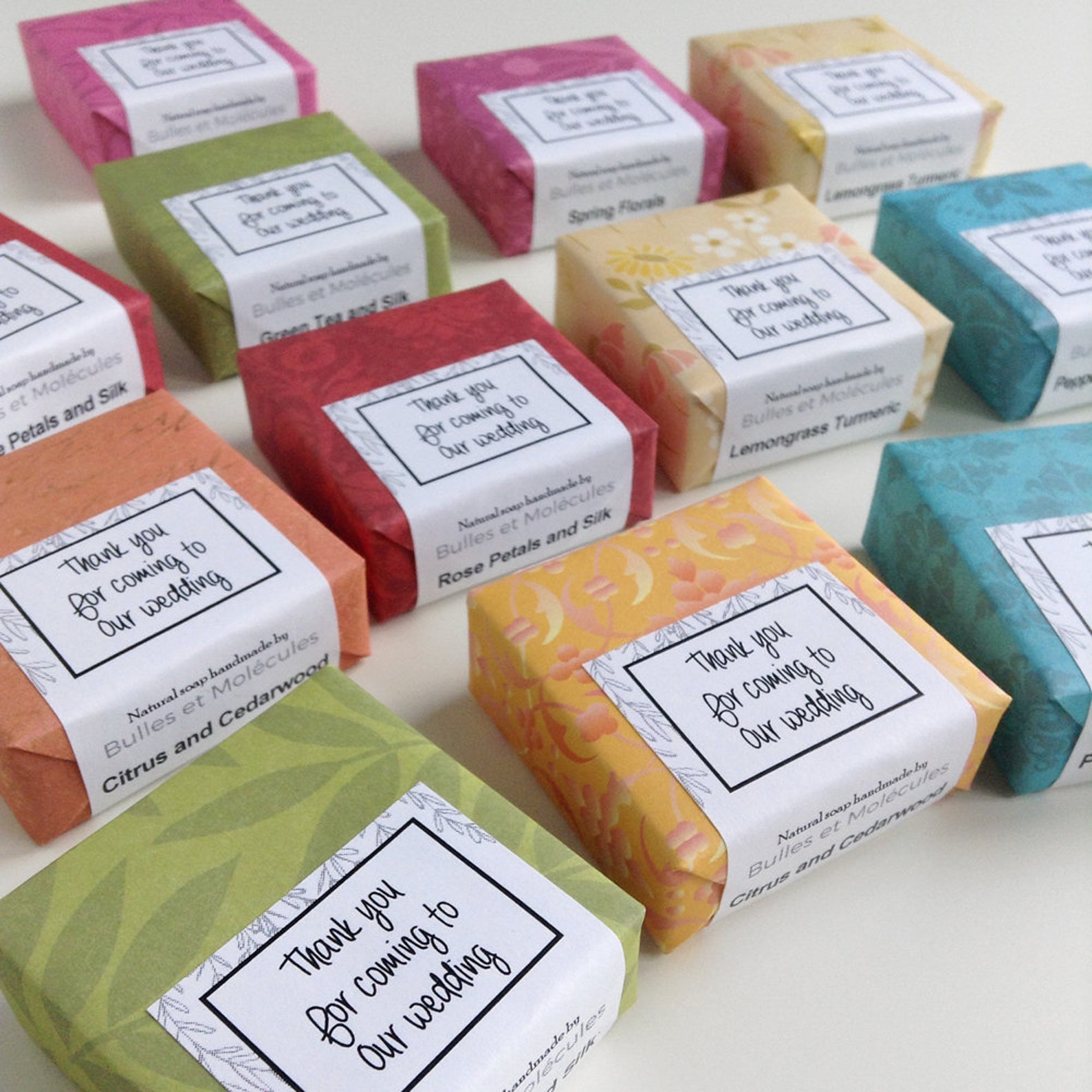 50 Soap Favors Wedding Favors Small 2oz soap Handmade Etsy