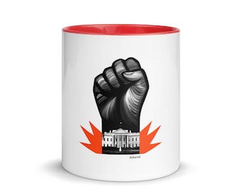 Mug coloré à l'intérieur