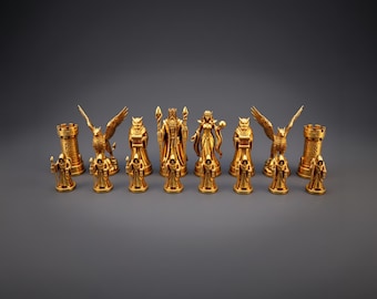 Kolekcja figur szachowych Wizards