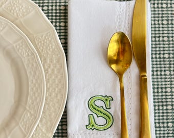 Servilletas bordadas personalizadas
