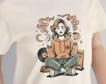 Chill Vibes Graphic Tee  Music Lover Shirt, Relaxed Fit