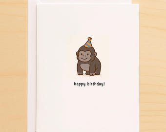 Old English Company Biglietto Di Compleanno Divertente Con Gorilla - 'Can't Believe You're How Old' - FSC, Inglese, 127x178mm