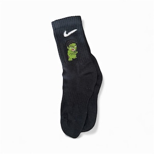 Embroidered Nike Socks (Hulk)