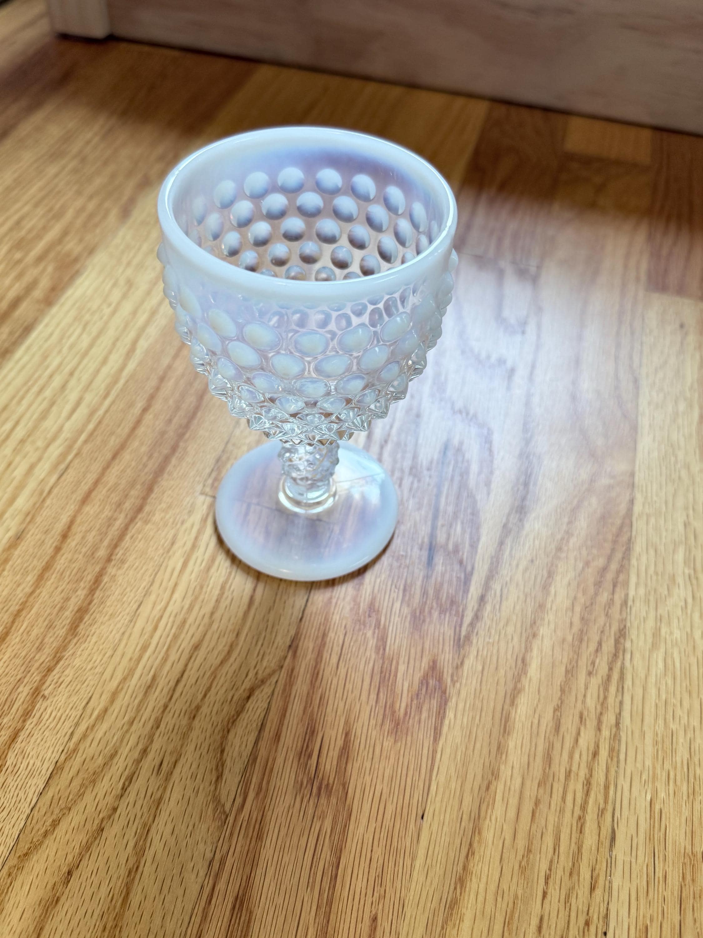 Fenton Opalescent Hobnail Glass - Etsy