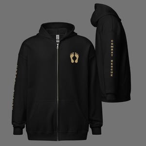 "CombatRescue ""Family"" Zip Hoodie | Unisex