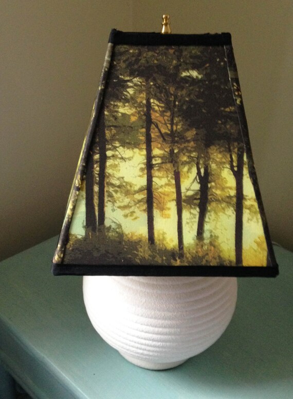 Custom bell lamp shade handmade lamp shade fabric lamp Etsy