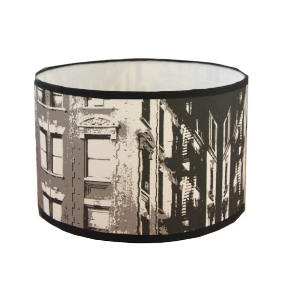 black and white light shade