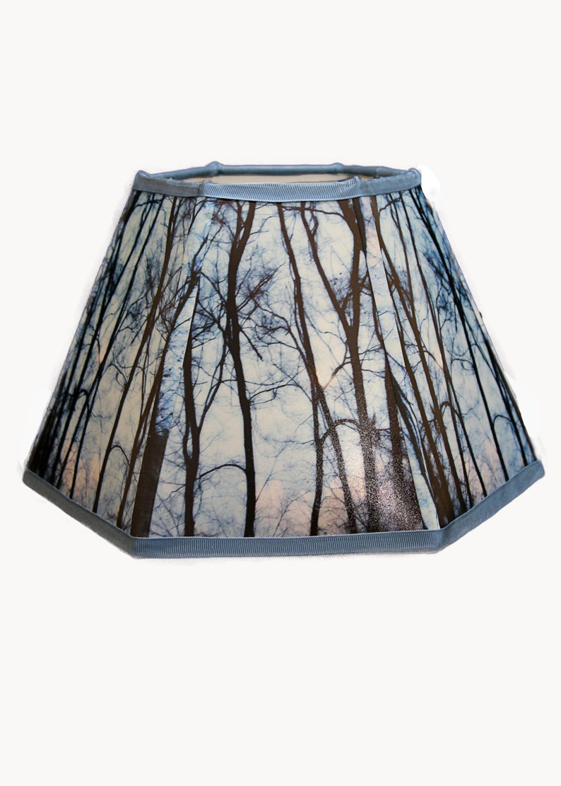 Blue Lamp Shade Custom Shade for Lamp Decorative Lamp Shade Etsy